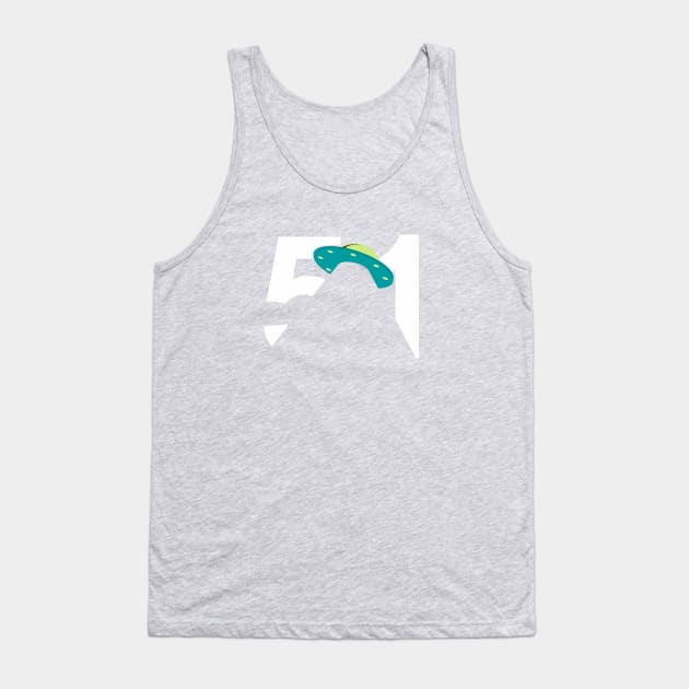 51 Lights Tank Top by D3VIANT